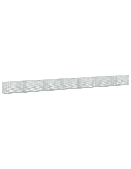 Gabione con filo da 3,5 mm e rete da 5x2,5 cm 700x30x50 cm