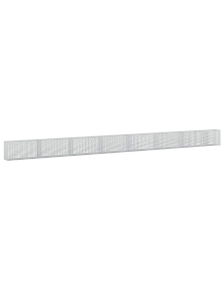 Gabione con filo da 3,5 mm e rete da 5x2,5 cm 750x30x50 cm