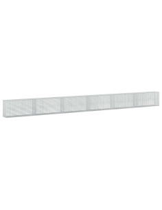 Gabione con filo da 3,5 mm e rete da 5x2,5 cm 600x30x50 cm 2