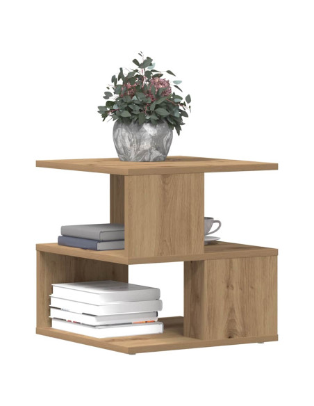 Tavolo laterale Rovere artigianale 40 x 40 x 40 cm