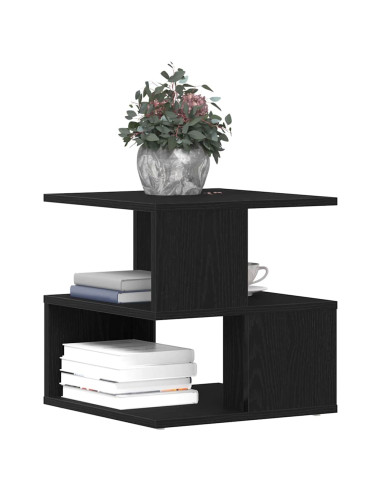Tavolo laterale Rovere Nero 40 x 40 x 40 cm
