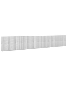 Gabione con Filo da 5 mm e Rete da 5x2,5 cm 1200x50x200 cm 2