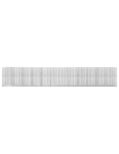 Gabione con Filo da 5 mm e Rete da 5x2,5 cm 1200x50x200 cm