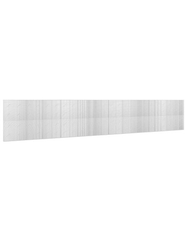 Gabione con Filo da 5 mm e Rete da 5x2,5 cm 1200x10x200 cm