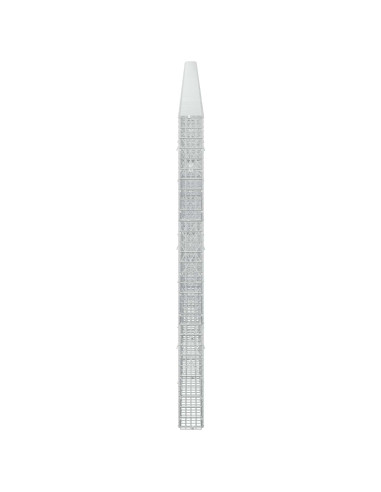 Gabione con Filo da 5 mm e Rete da 5x2,5 cm 900x10x150 cm
