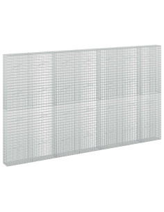 Gabione con Filo da 5 mm e Rete da 5x2,5 cm 350x20x200 cm 2