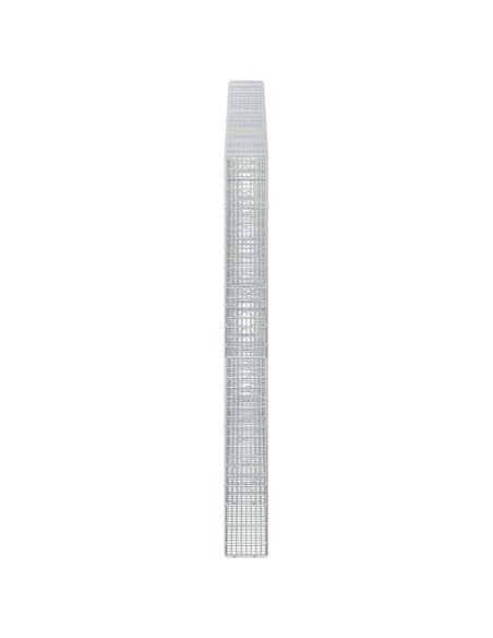Gabione con Filo da 5 mm e Rete da 5x2,5 cm 350x20x200 cm