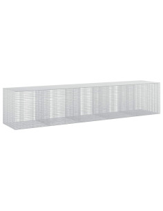 Gabione con Filo da 5 mm e Rete da 5x2,5 cm 500x100x100 cm 2