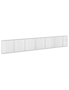 Gabione con Filo da 5 mm e Rete da 5x10 cm 650x30x100 cm 2