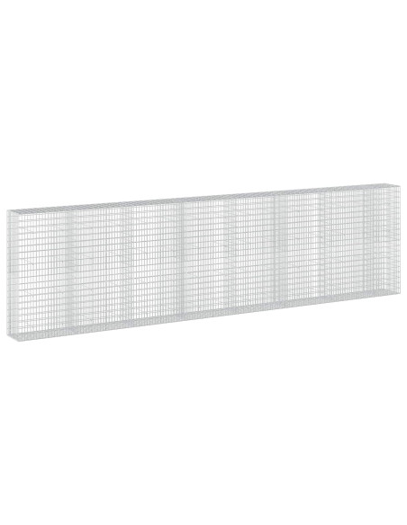 Gabione con Filo da 5 mm e Rete da 5x10 cm 750x50x200 cm