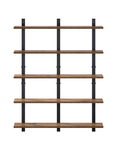 Scaffale da parete Legno antico 79.5 x 13.5 x 102 cm