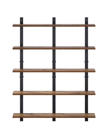 Scaffale da parete Legno antico 79.5 x 13.5 x 102 cm