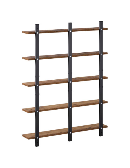 Scaffale da parete Legno antico 79.5 x 13.5 x 102 cm