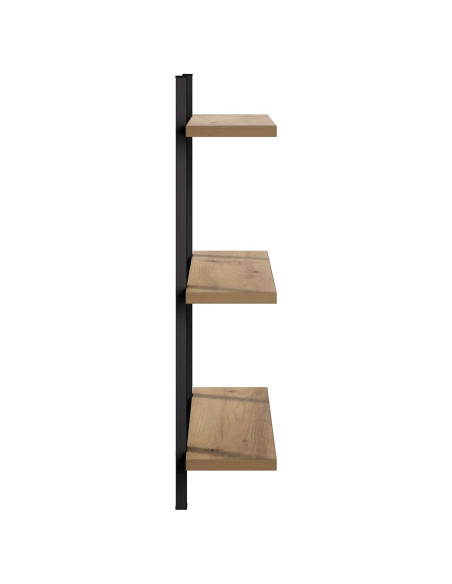 Scaffale da parete Rovere Artigianale 60.5 x 13.5 x 58.5 cm