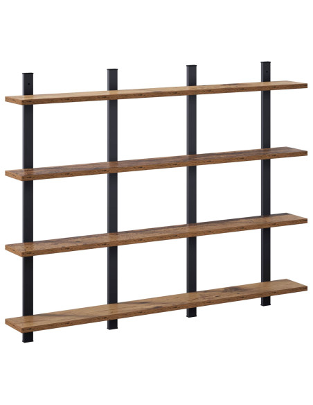 Scaffale da parete Legno antico 102 x 13.5 x 80 cm