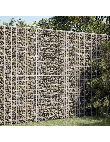 Gabione con Filo da 5 mm e Rete da 5x10 cm 150x50x200 cm