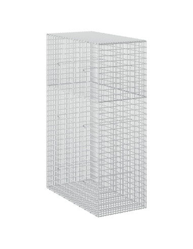 Gabione con Filo da 5 mm e Rete da 5x2,5 cm 50x100x150 cm
