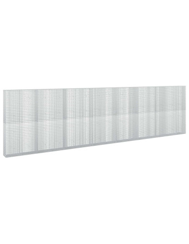 Gabione con Filo da 5 mm e Rete da 5x2,5 cm 750x30x200 cm