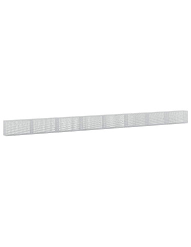 Gabione con Filo da 5 mm e Rete da 5x2,5 cm 800x30x50 cm