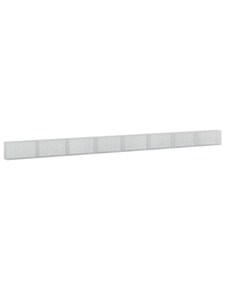 Gabione con Filo da 5 mm e Rete da 5x2,5 cm 800x30x50 cm