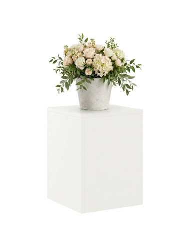 Supporto per piante Bianco 30 x 30 x 40 cm Acciaio