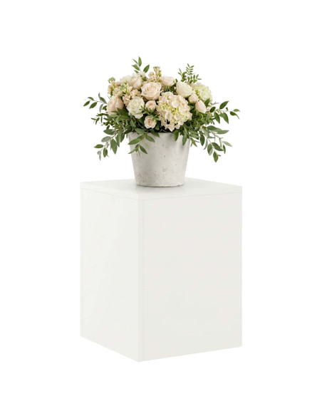 Supporto per piante Bianco 30 x 30 x 40 cm Acciaio