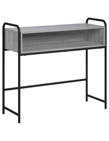 Tavolo consolle Sonoma grigio 90 x 33 x 80,5 cm