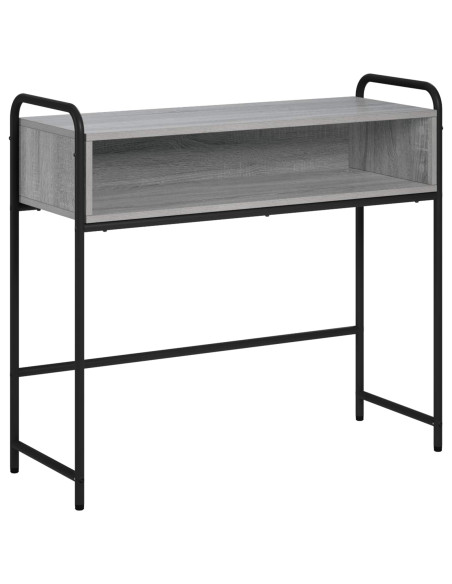 Tavolo consolle Sonoma grigio 90 x 33 x 80,5 cm
