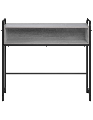 Tavolo consolle Sonoma grigio 90 x 33 x 80,5 cm