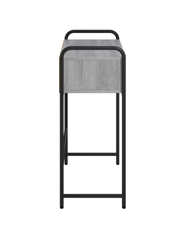 Tavolo consolle Sonoma grigio 90 x 33 x 80,5 cm