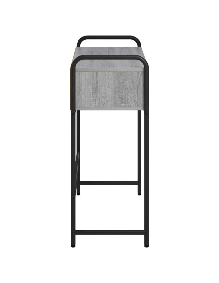 Tavolo consolle Sonoma grigio 90 x 33 x 80,5 cm