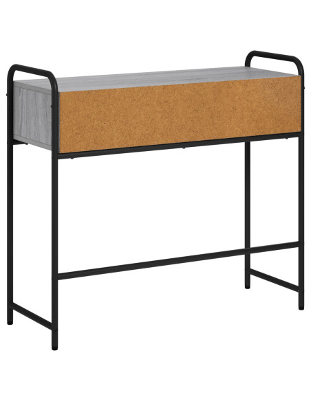 Tavolo consolle Sonoma grigio 90 x 33 x 80,5 cm