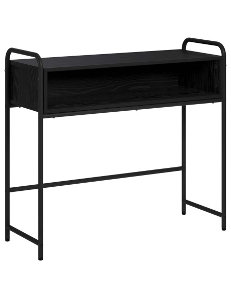Tavolo consolle Rovere Nero 90 x 33 x 80,5 cm