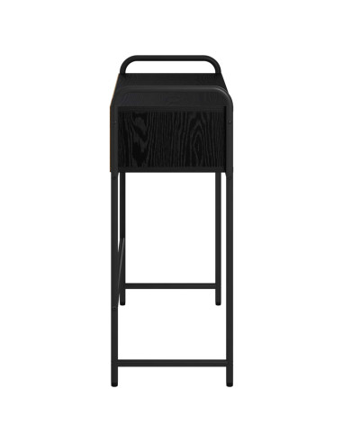 Tavolo consolle Rovere Nero 90 x 33 x 80,5 cm
