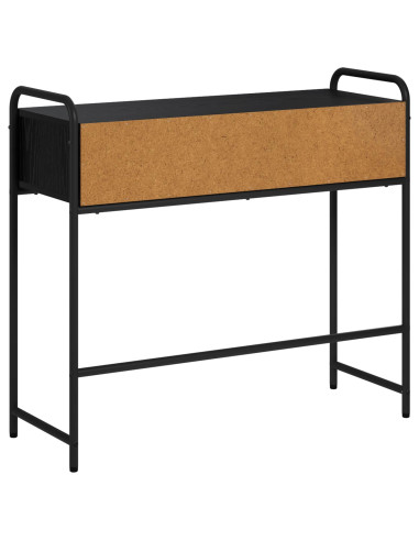 Tavolo consolle Rovere Nero 90 x 33 x 80,5 cm