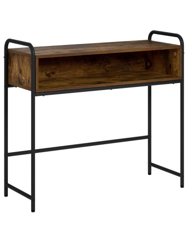 Tavolo consolle Rovere Fumo 90 x 33 x 80,5 cm