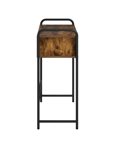 Tavolo consolle Rovere Fumo 90 x 33 x 80,5 cm