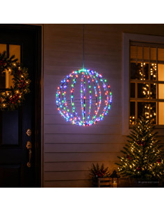 Luce a punta di Natale 160 LED Multicolore Diametro 50 x 52 cm