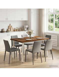 Tavolo da pranzo quadrato 120 x 90 x 75 cm