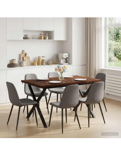 Tavolo da pranzo quadrato 120 x 80 x 75 cm