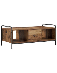 Tavolino da salotto Legno antico 99,5 x 49 x 41 cm 2
