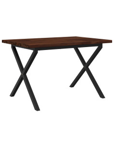 Tavolo da pranzo quadrato 120 x 80 x 75 cm 2
