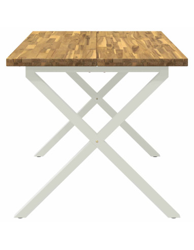 Tavolo da pranzo quadrato 120 x 70 x 75 cm
