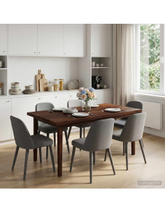 Piano del Tavolo Rettangolare 140 x 60 x 3,2 cm Rettangolare