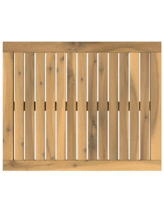Piano del tavolo 60,5 x 49 x 2 cm Rettangolare Bianco 2