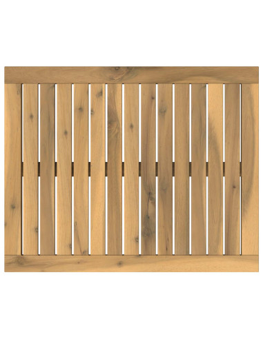 Piano del tavolo 60,5 x 49 x 2 cm Rettangolare Bianco