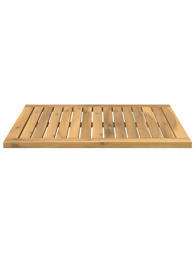 Piano del tavolo 60,5 x 49 x 2 cm Rettangolare Bianco
