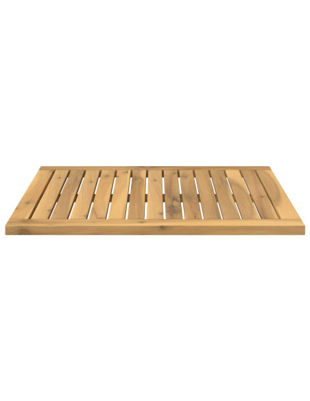 Piano del tavolo 60,5 x 49 x 2 cm Rettangolare Bianco