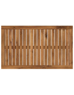 Piano del tavolo 80,5 x 49 x 2 cm Rettangolare Naturale 2