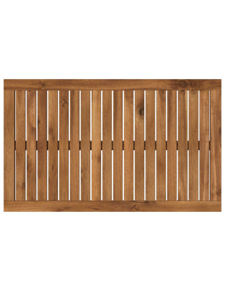 Piano del tavolo 80,5 x 49 x 2 cm Rettangolare Naturale